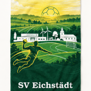 SV Eichst?dt Fotohandtuch 70 ? 140 cm ab 25 St?ck ? KI-Produktvisualisierung