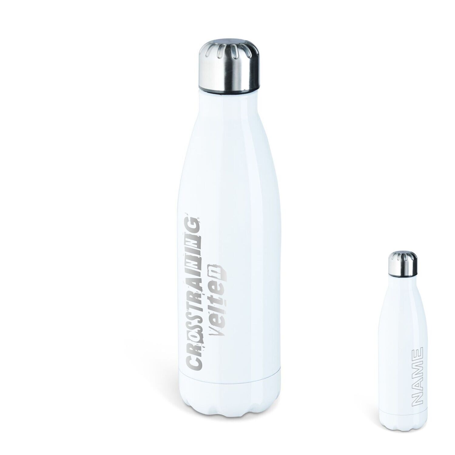 Edelstahl-Trinkflasche Cross – Bild 2