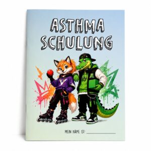 Asthmaschulung – Arbeitsheft ab 9 Jahren | 5 Hefte (1 VE)