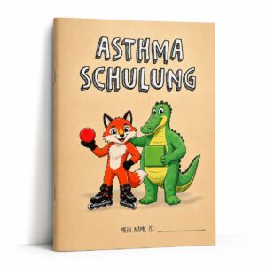 Asthmaschulung – Arbeitsheft (5–8 Jahre) | 5 Hefte (1 VE)