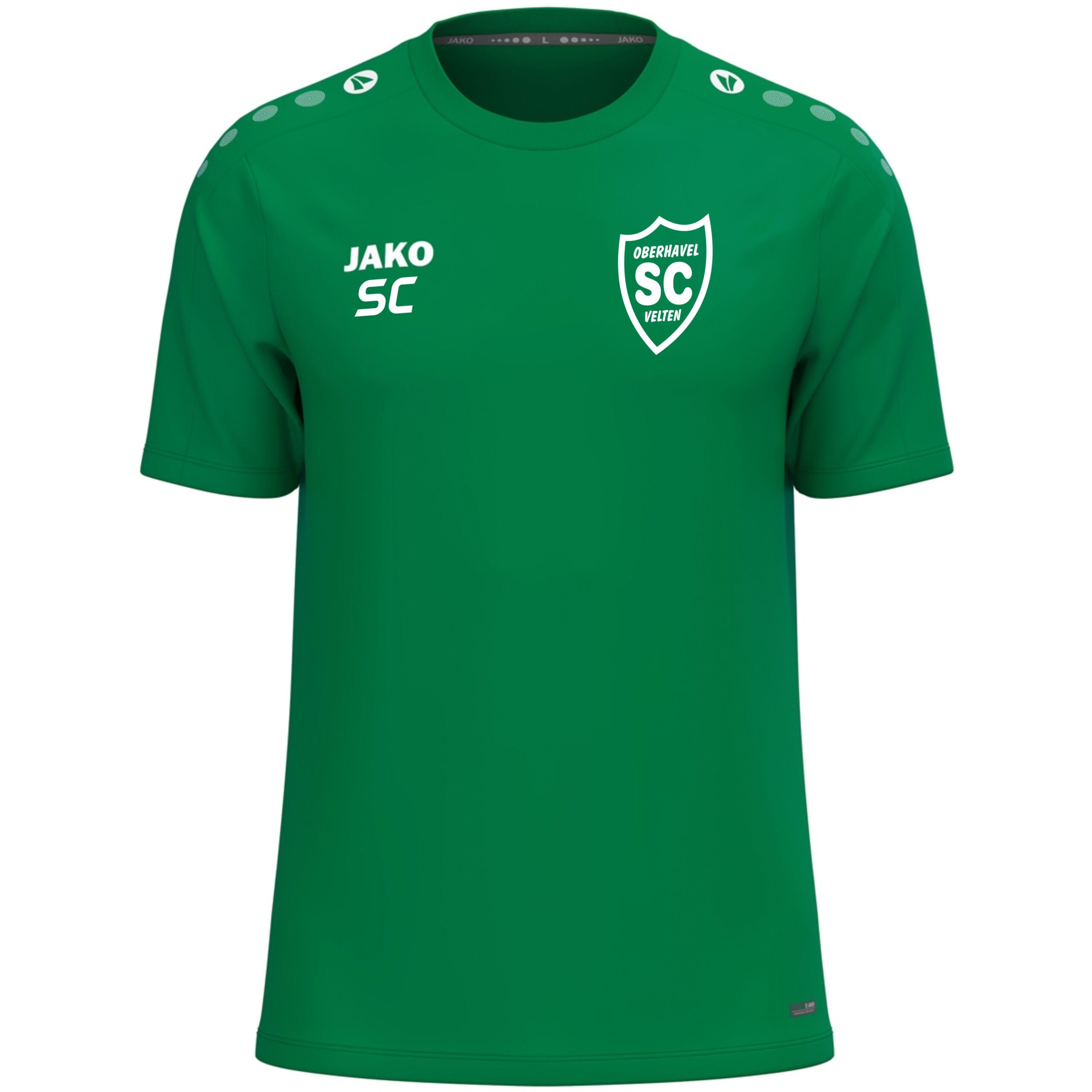 JAKO One Shirt grün mit SCO-Druck